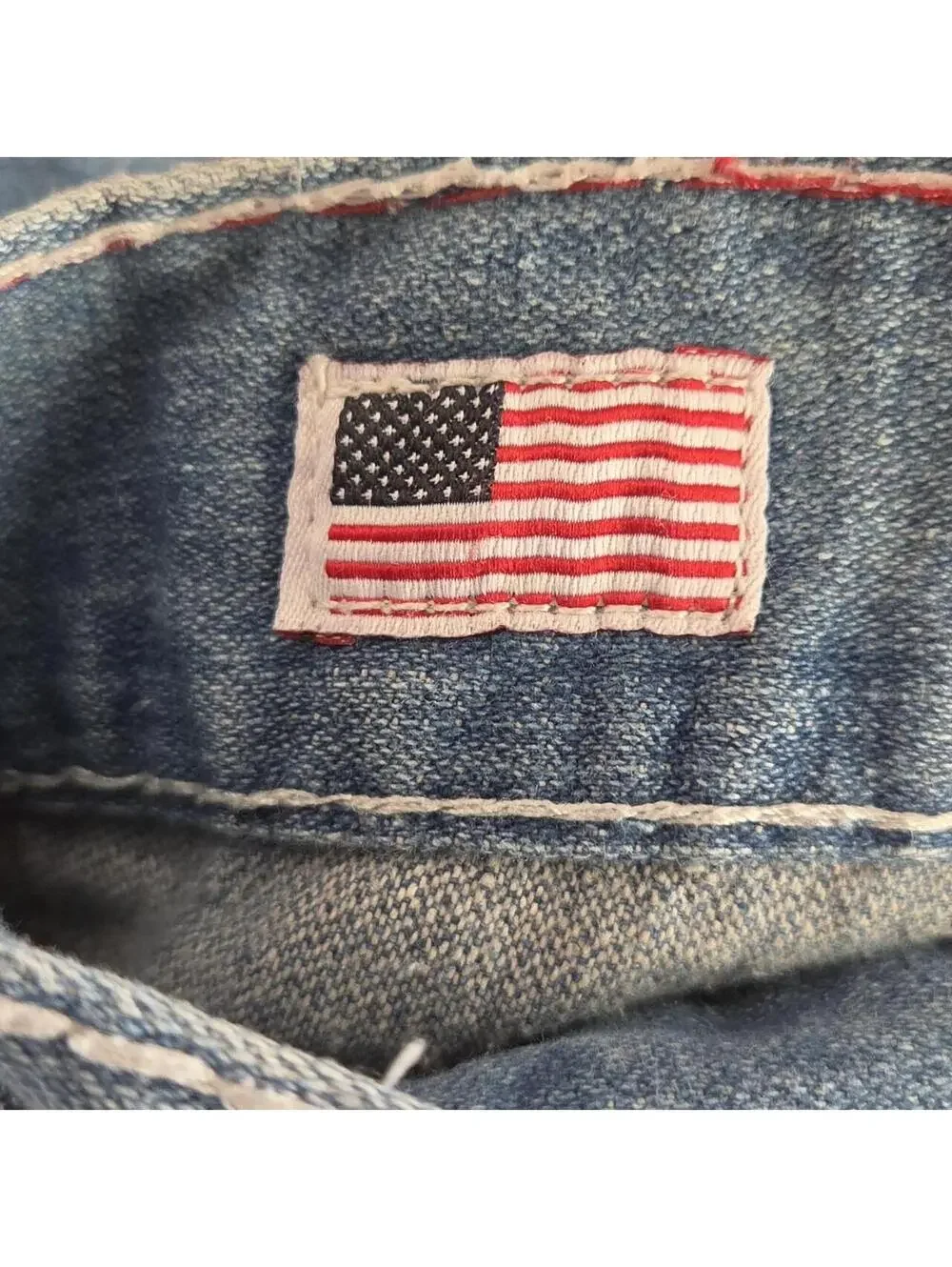 Vintage True Religion Ricky Super T Jeans - USA Flag Tag